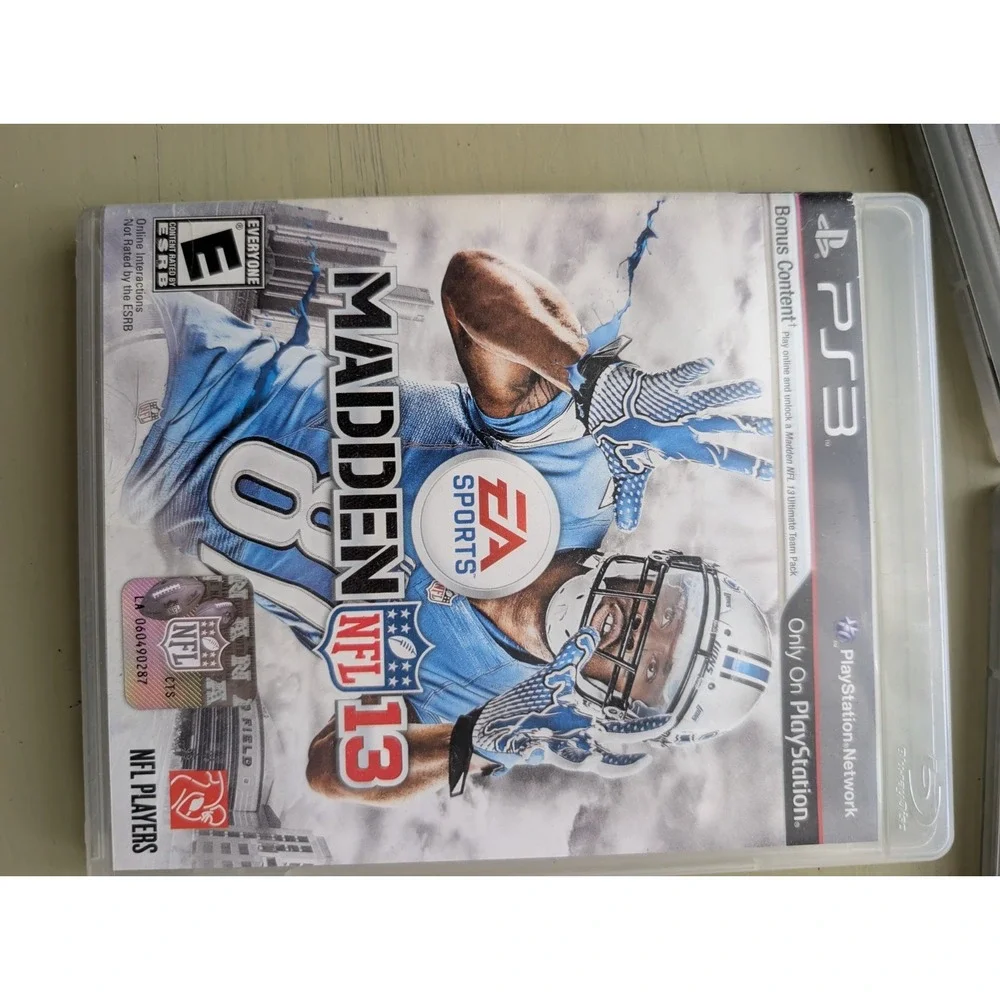 Sony PS3 Sports Games Lot Of 3:  MLB 09 The Show MLB 11 The Show Madden NFL 13